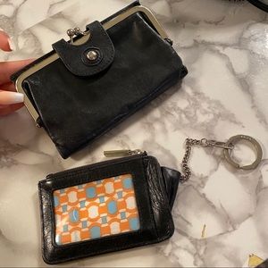 HOBO black wallet & keychain wallet